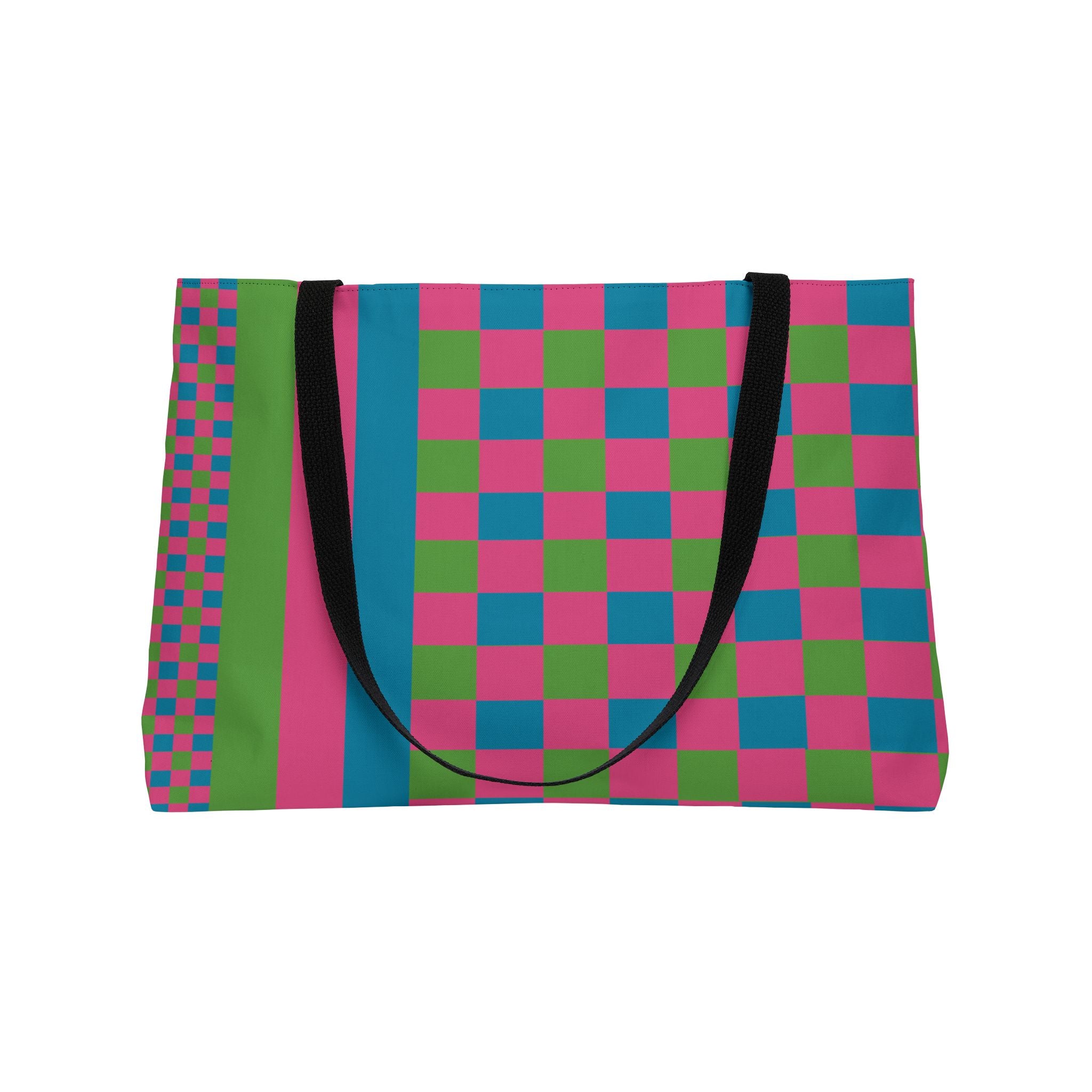 Colorblock Tote Bag