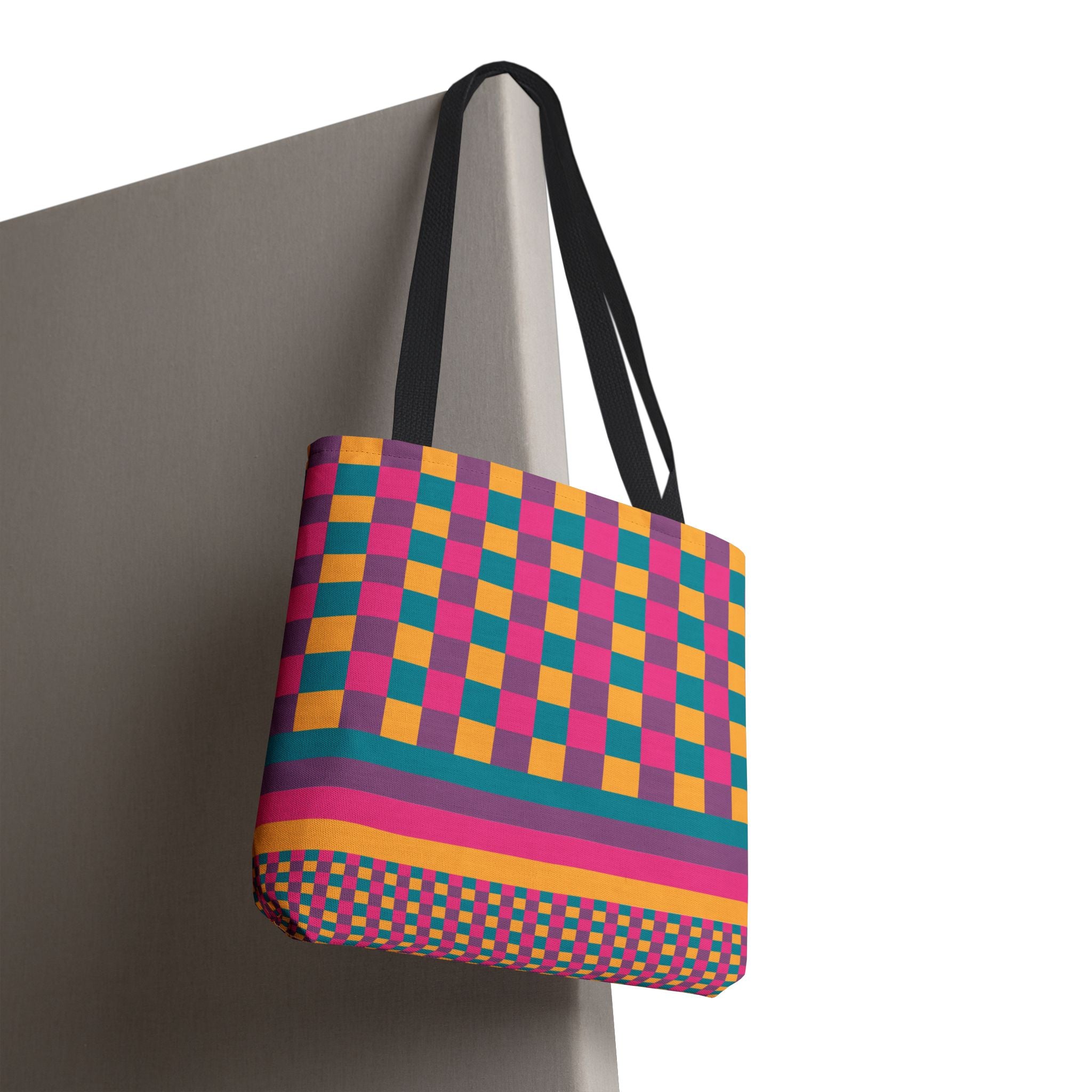 Colorblock Tote Bag