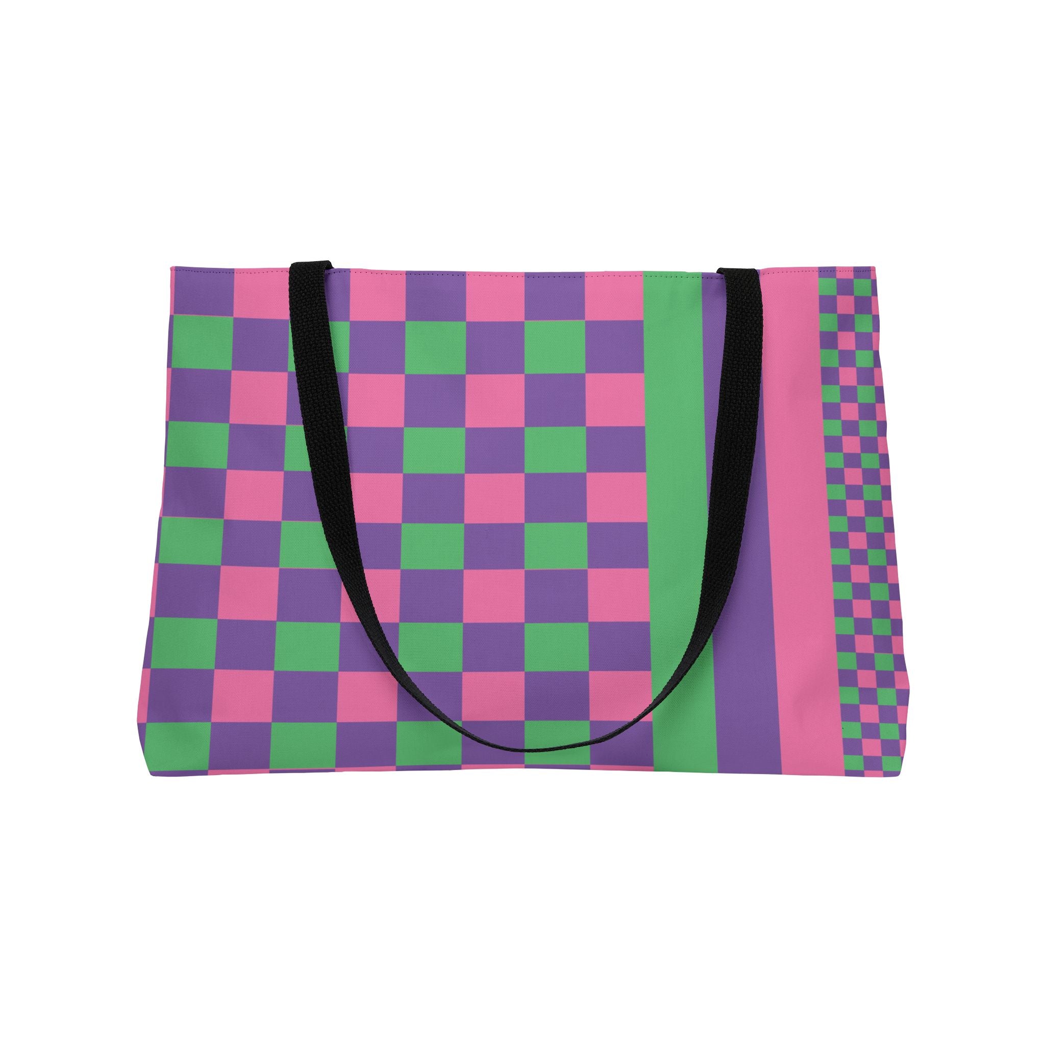 Colorblock Tote Bag