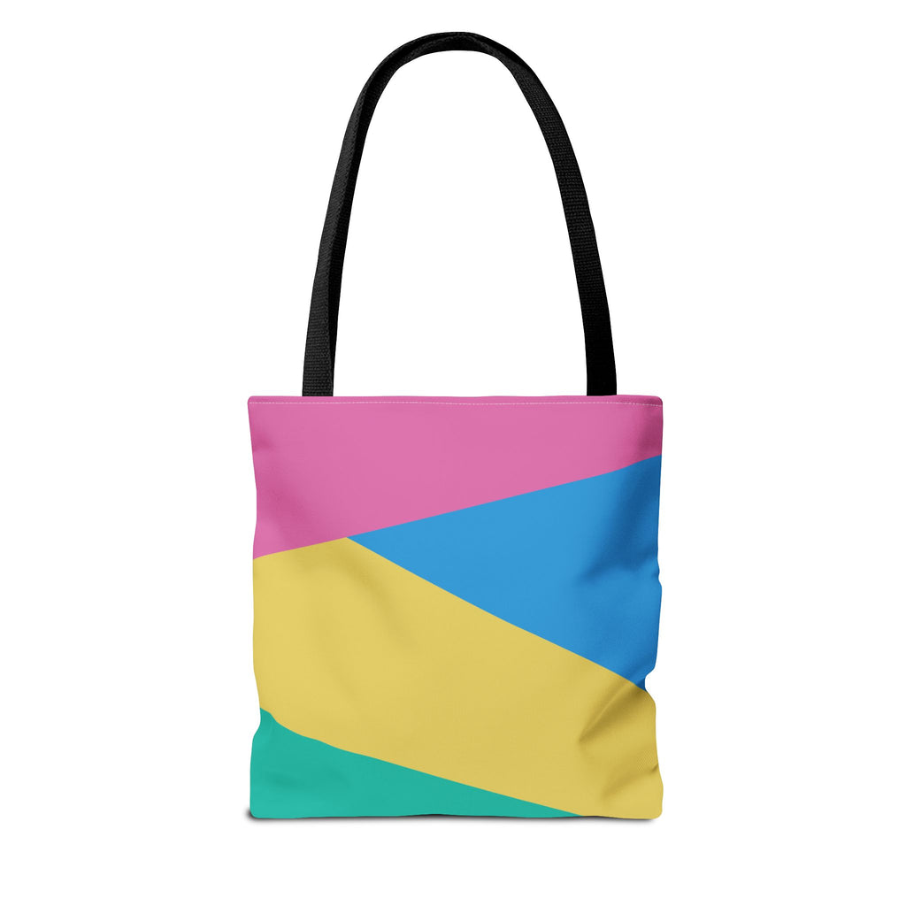Colorblock Tote Bag