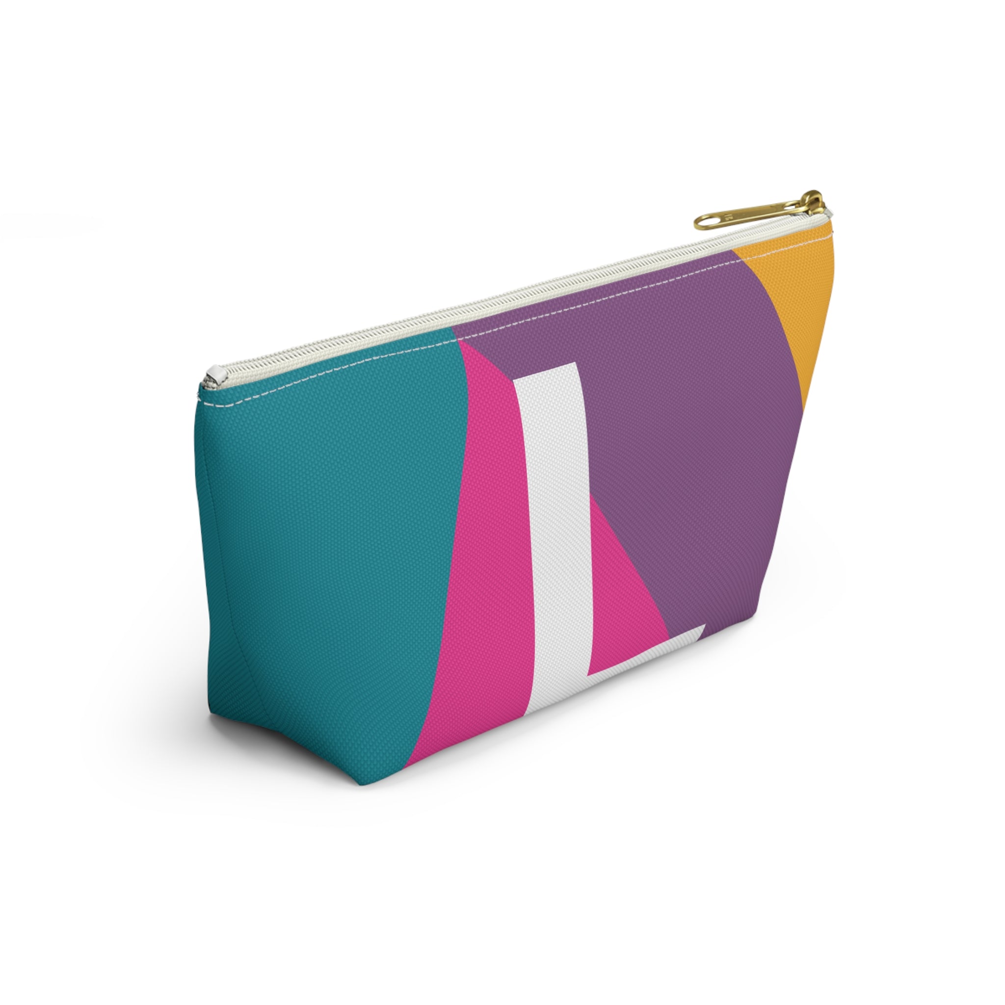 Colorblock Accessory Pouch — Monogram L T-Bottom Cosmetic Bag