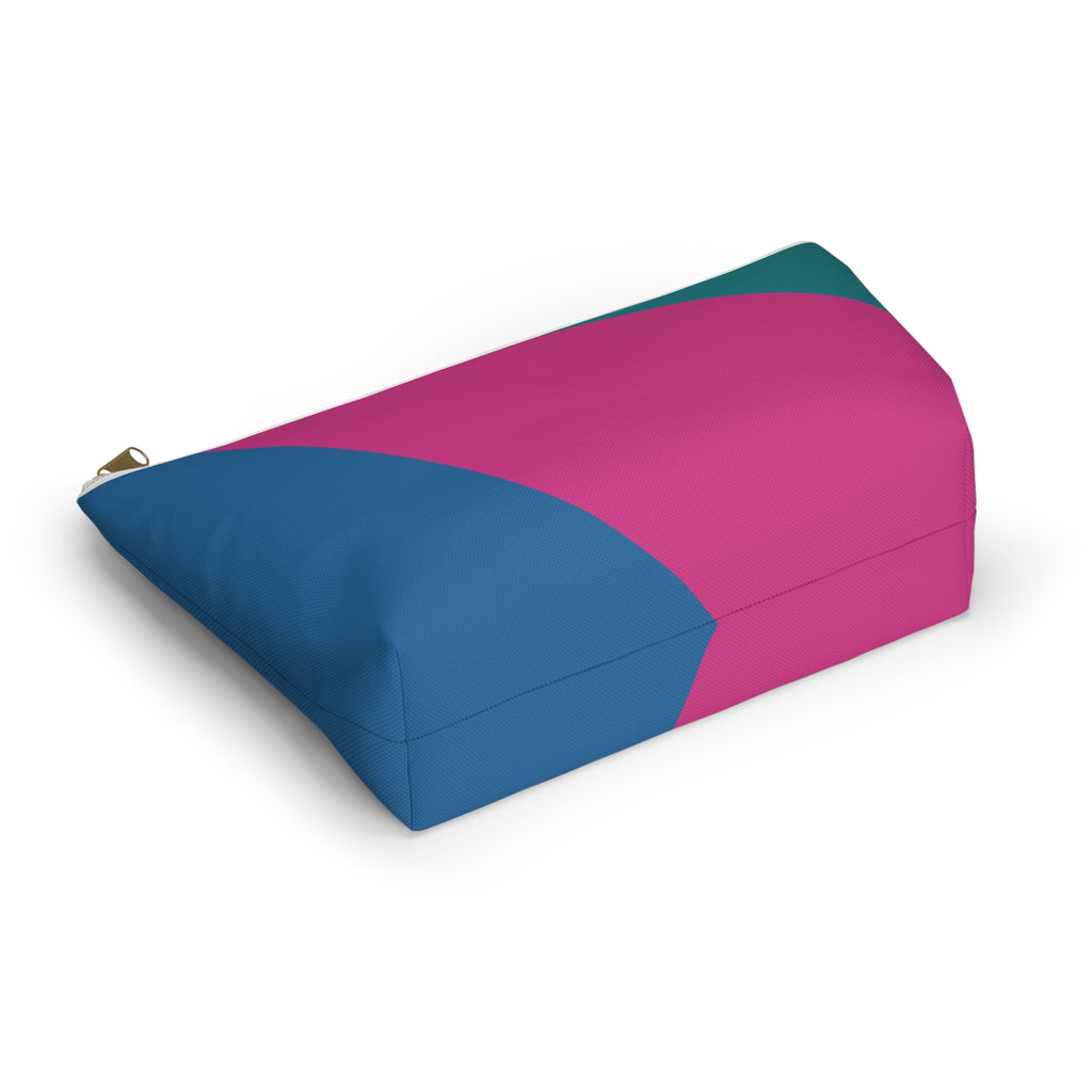 Colorblock Accessory Pouch