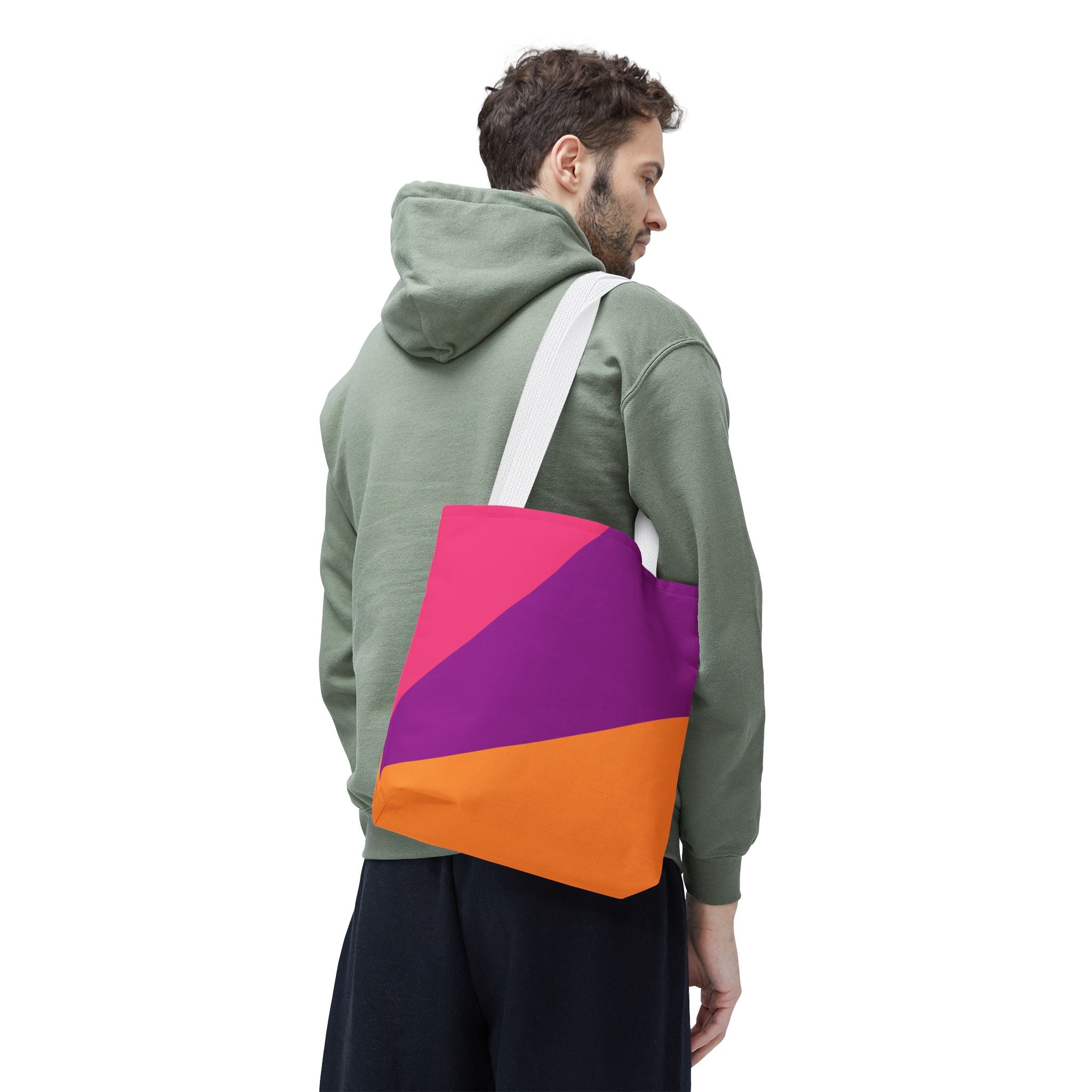 Colorblock Tote Bag