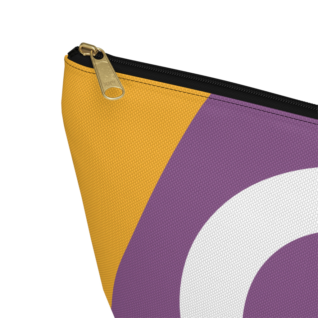 Colorblock Accessory Pouch — Monogram O T-Bottom Cosmetic Bag