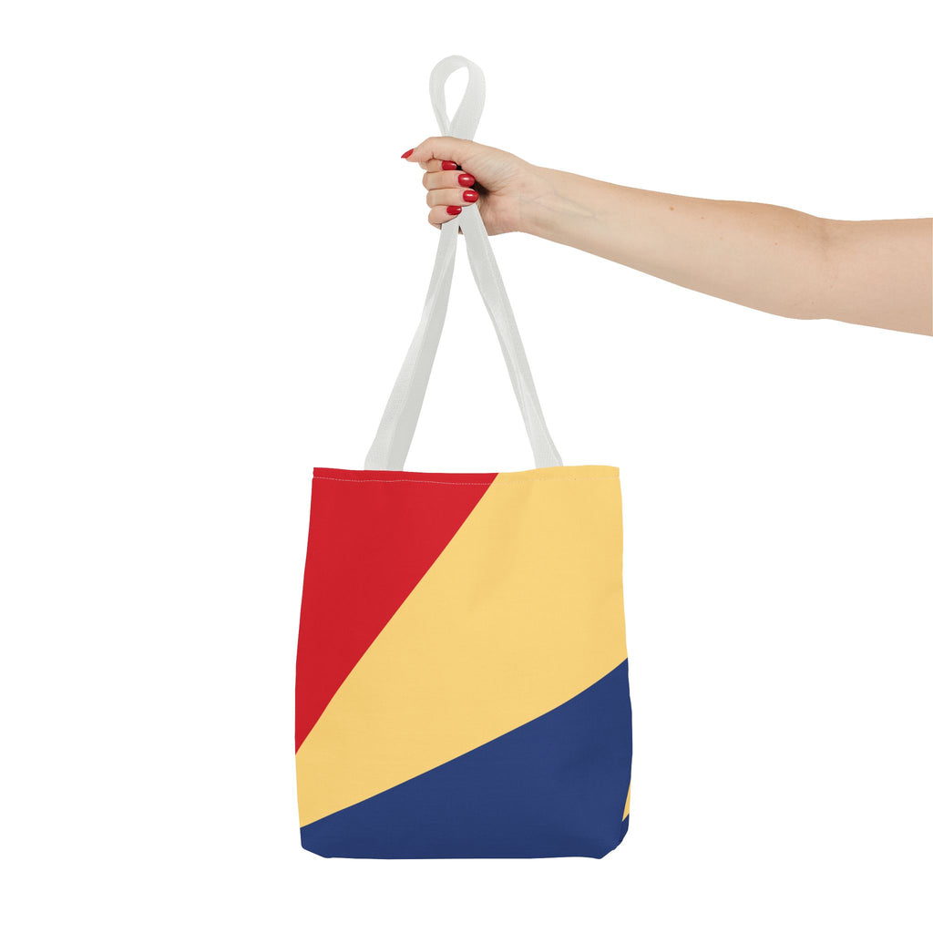 Colorblock Tote Bag