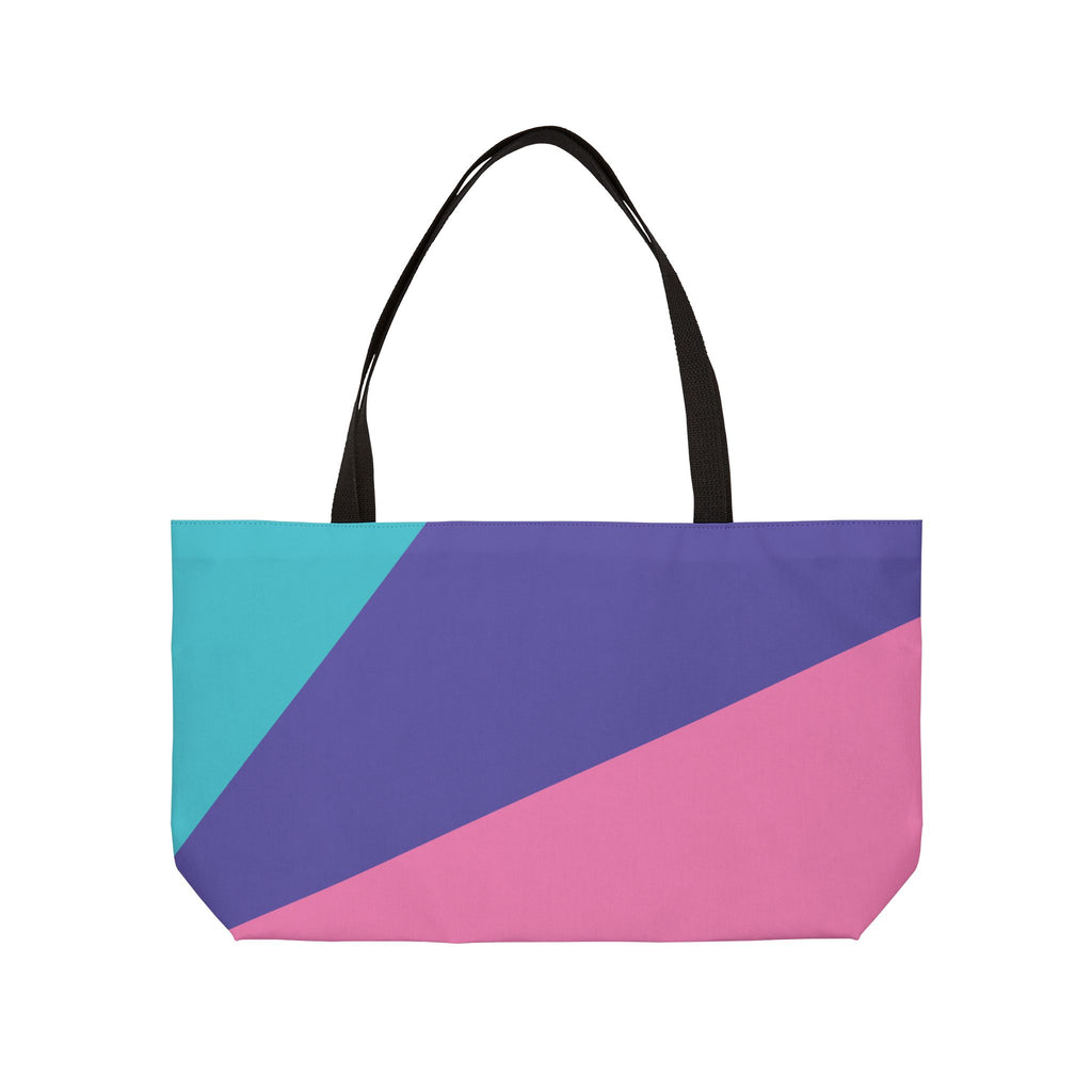 Colorblock Tote Bag
