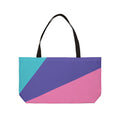 Colorblock Tote Bag