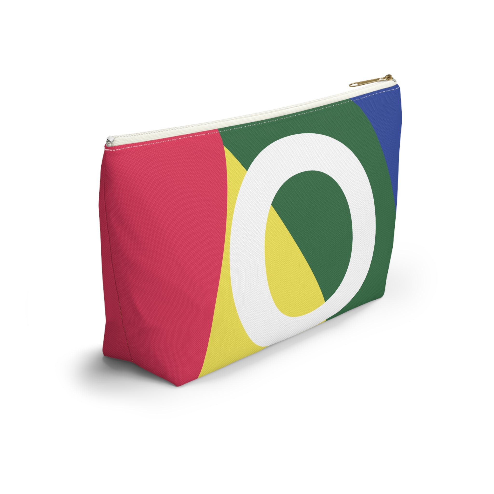 Colorblock Accessory Pouch — Monogram O T-Bottom Cosmetic Bag
