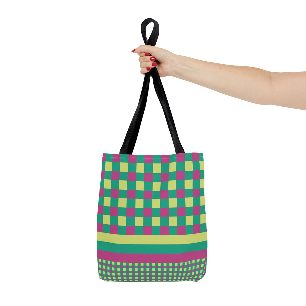 Colorblock Tote Bag