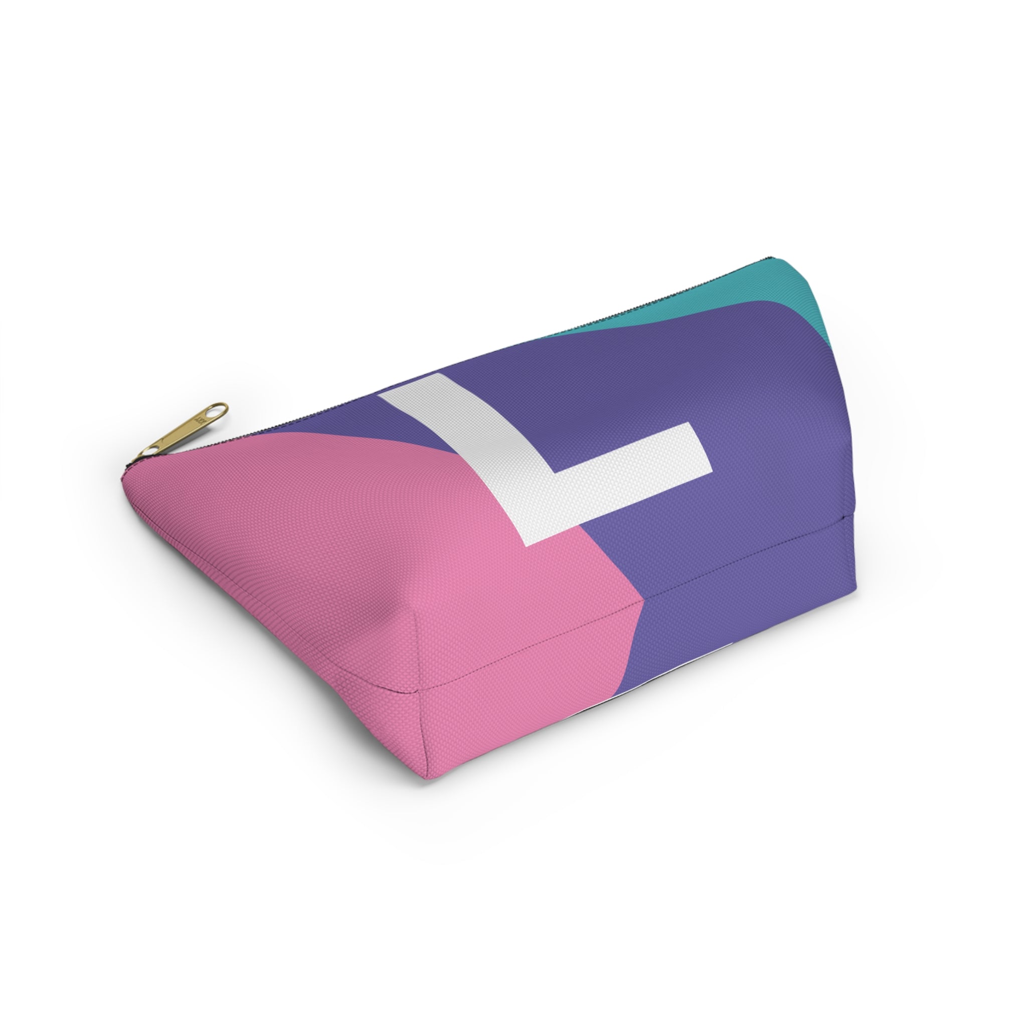 Colorblock Accessory Pouch — Monogram L T-Bottom Cosmetic Bag