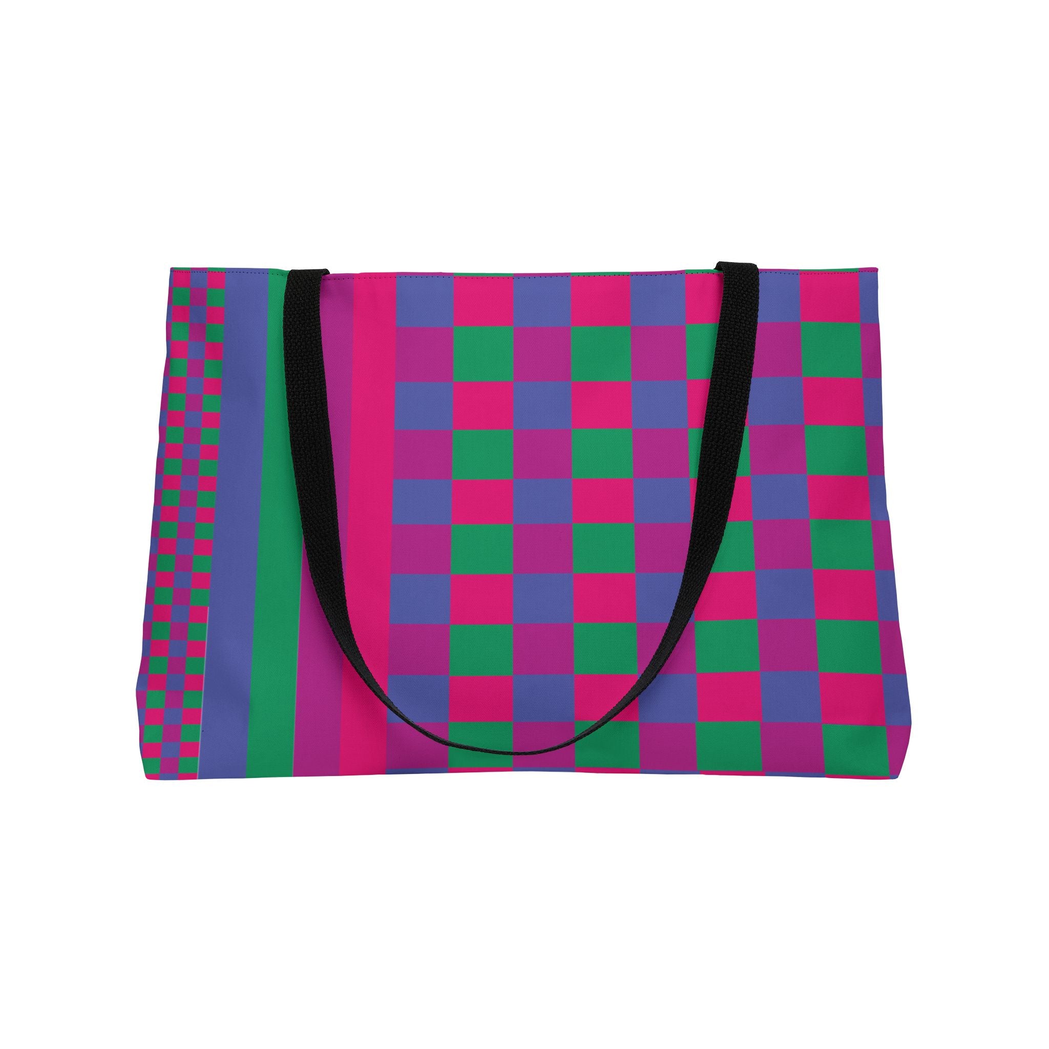 Colorblock Tote Bag