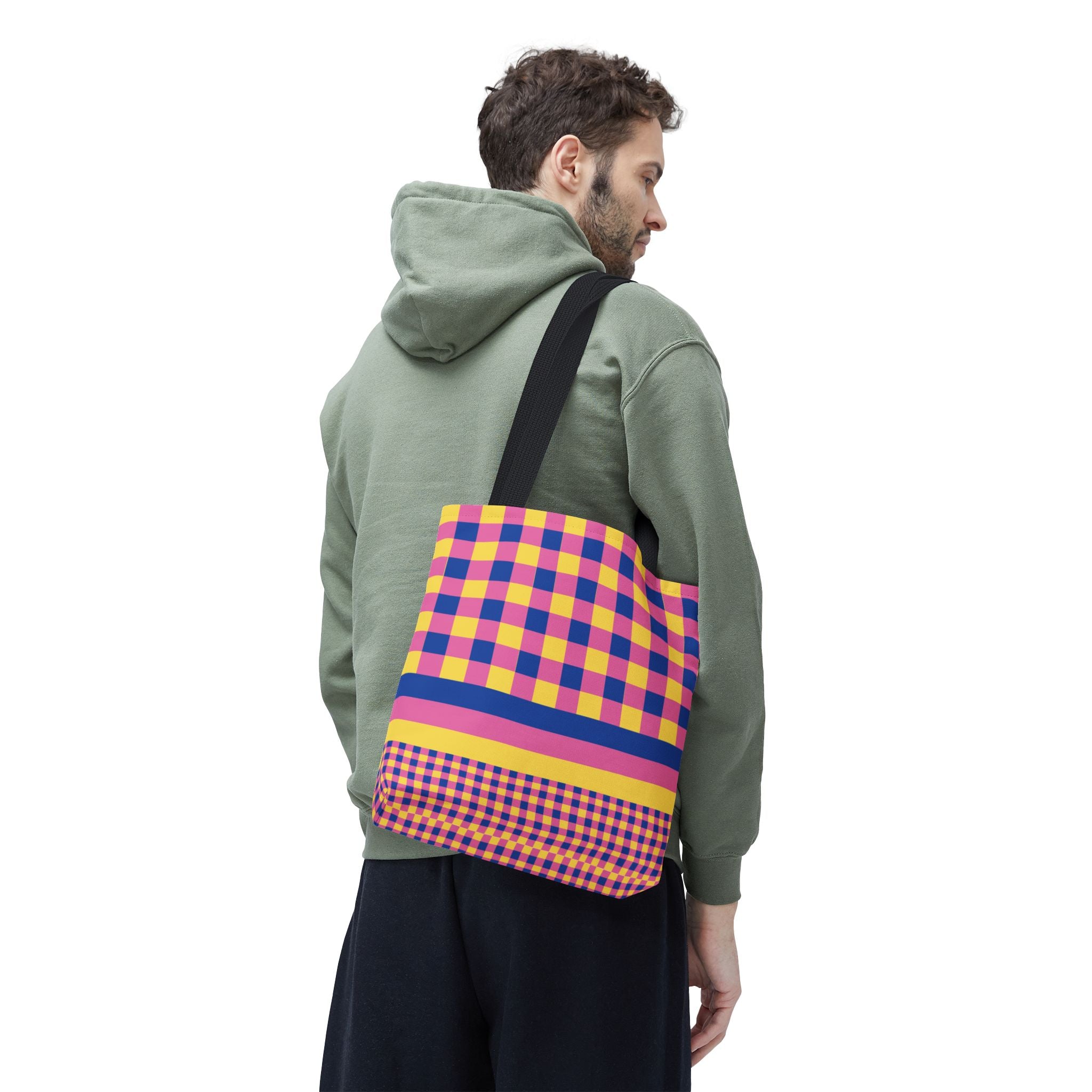 Colorblock Tote Bag