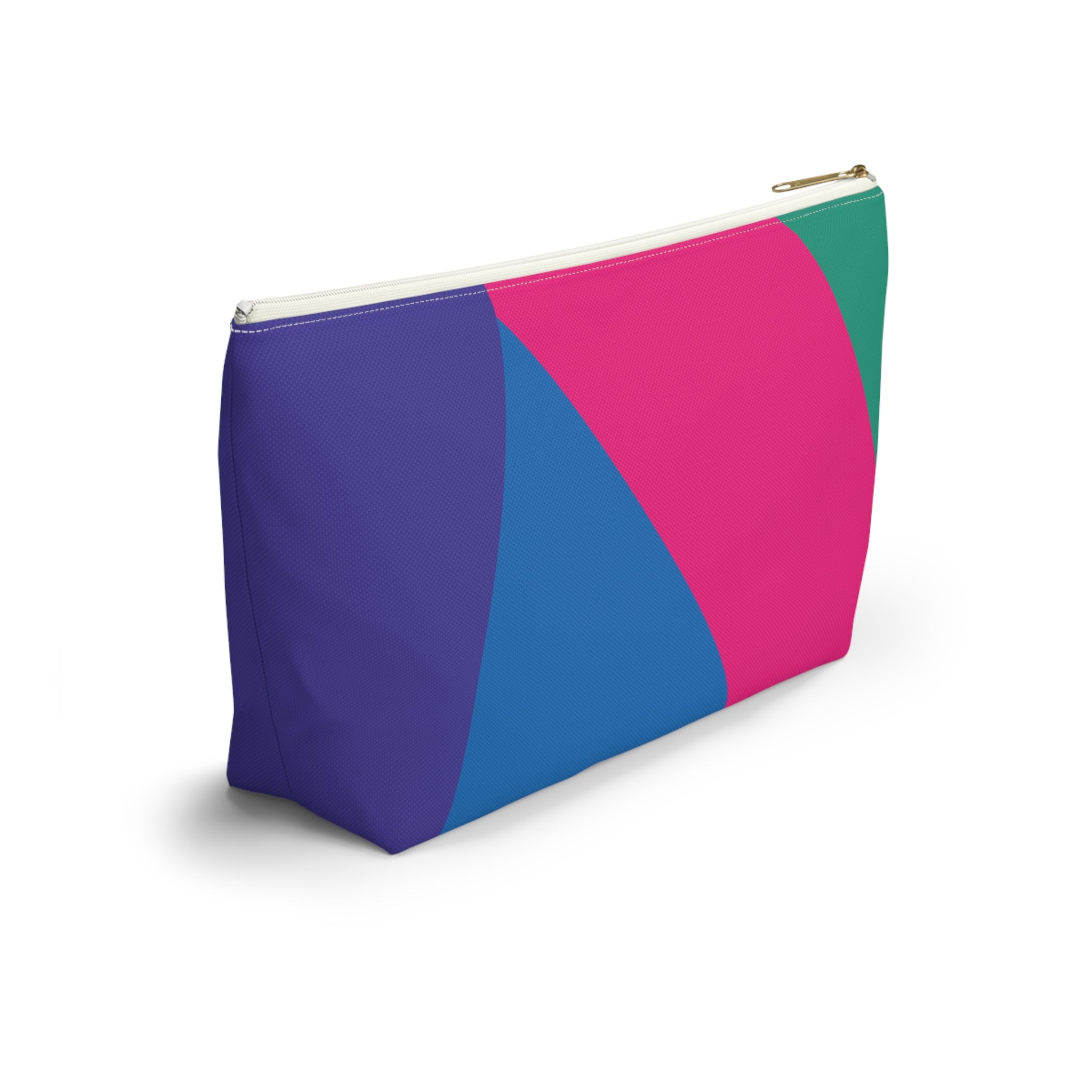 Colorblock Accessory Pouch