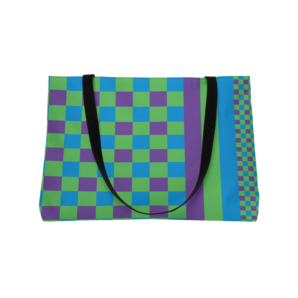 Colorblock Tote Bag