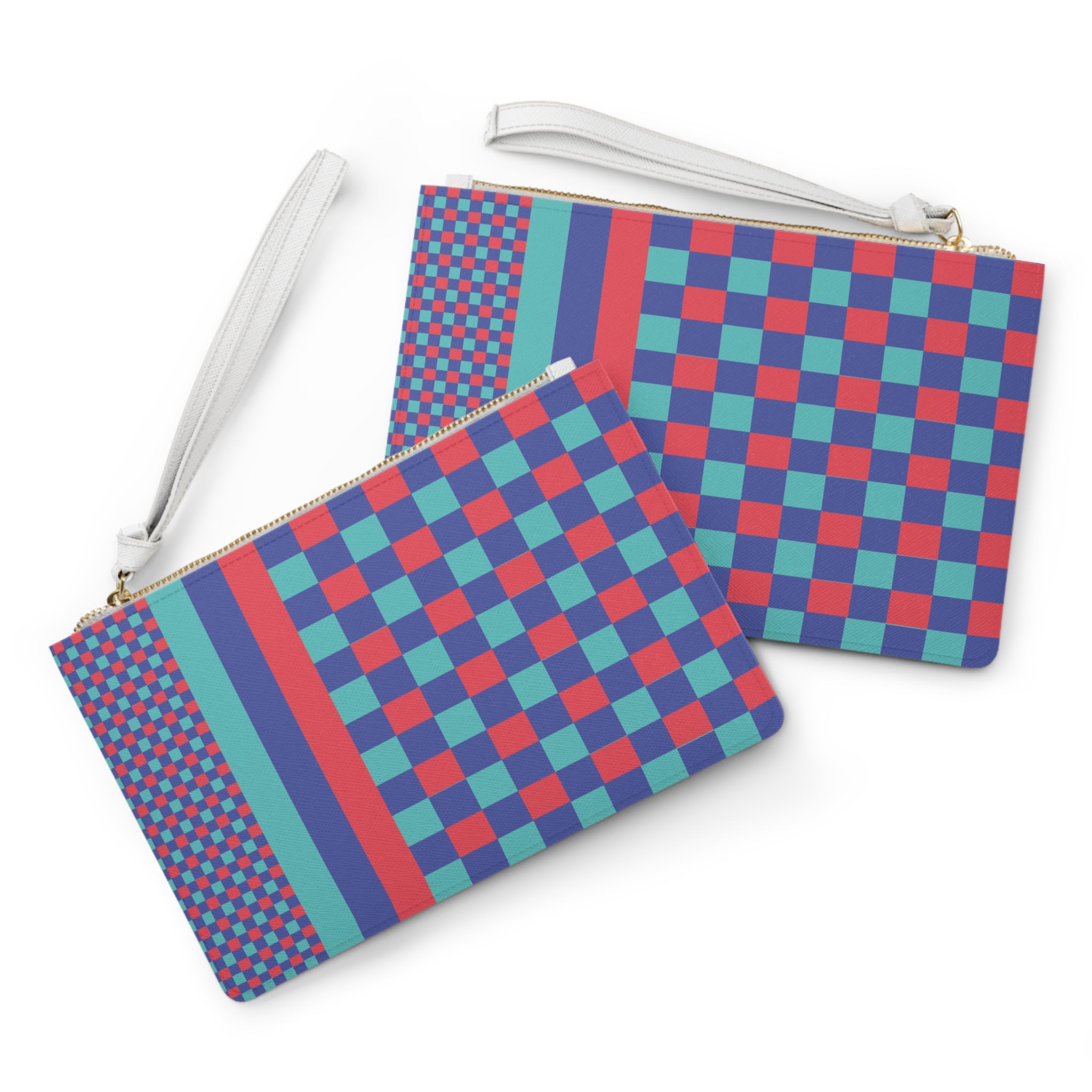 Colorblock Clutch Bag