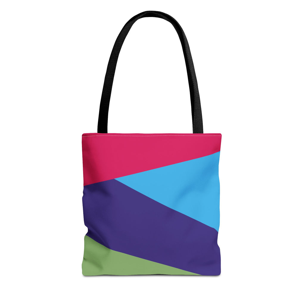 Colorblock Tote Bag