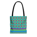 Colorblock Tote Bag