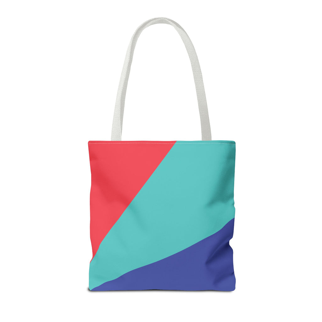 Colorblock Tote Bag