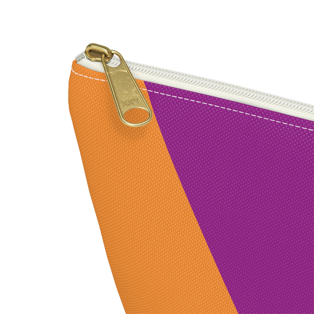 Colorblock Accessory Pouch