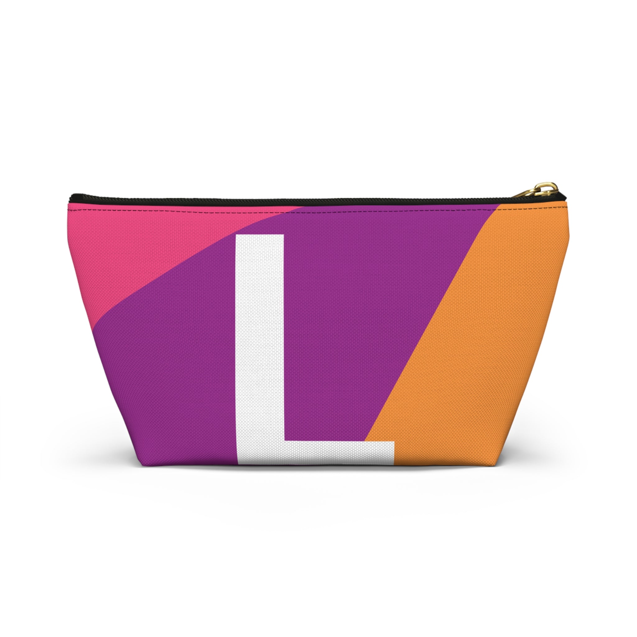 Colorblock Accessory Pouch — Monogram L T-Bottom Cosmetic Bag