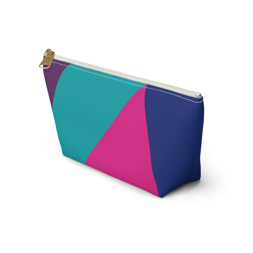 Colorblock Accessory Pouch