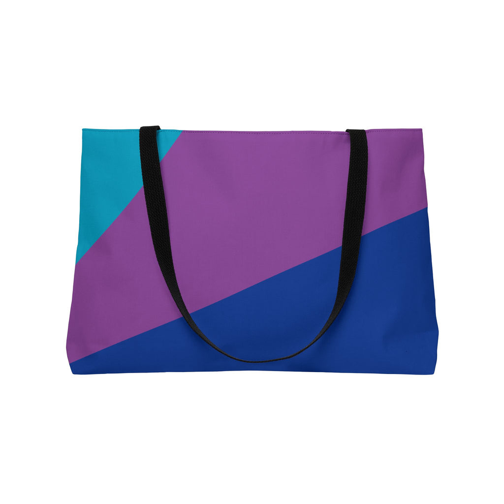 Colorblock Tote Bag