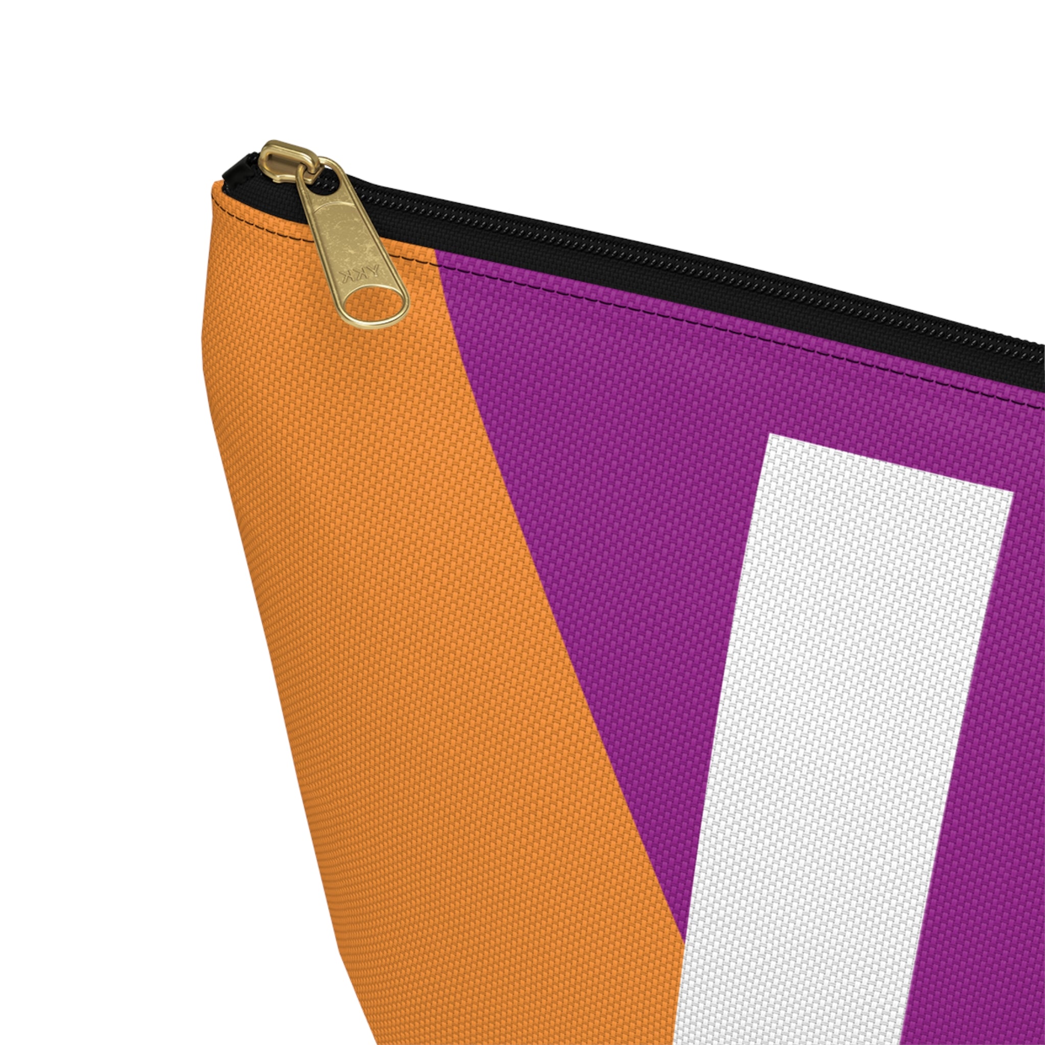 Colorblock Accessory Pouch — Monogram U T-Bottom Cosmetic Bag