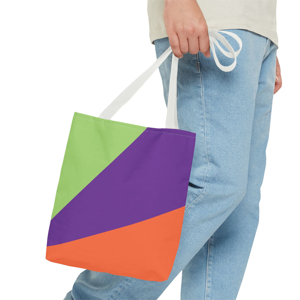 Colorblock Tote Bag