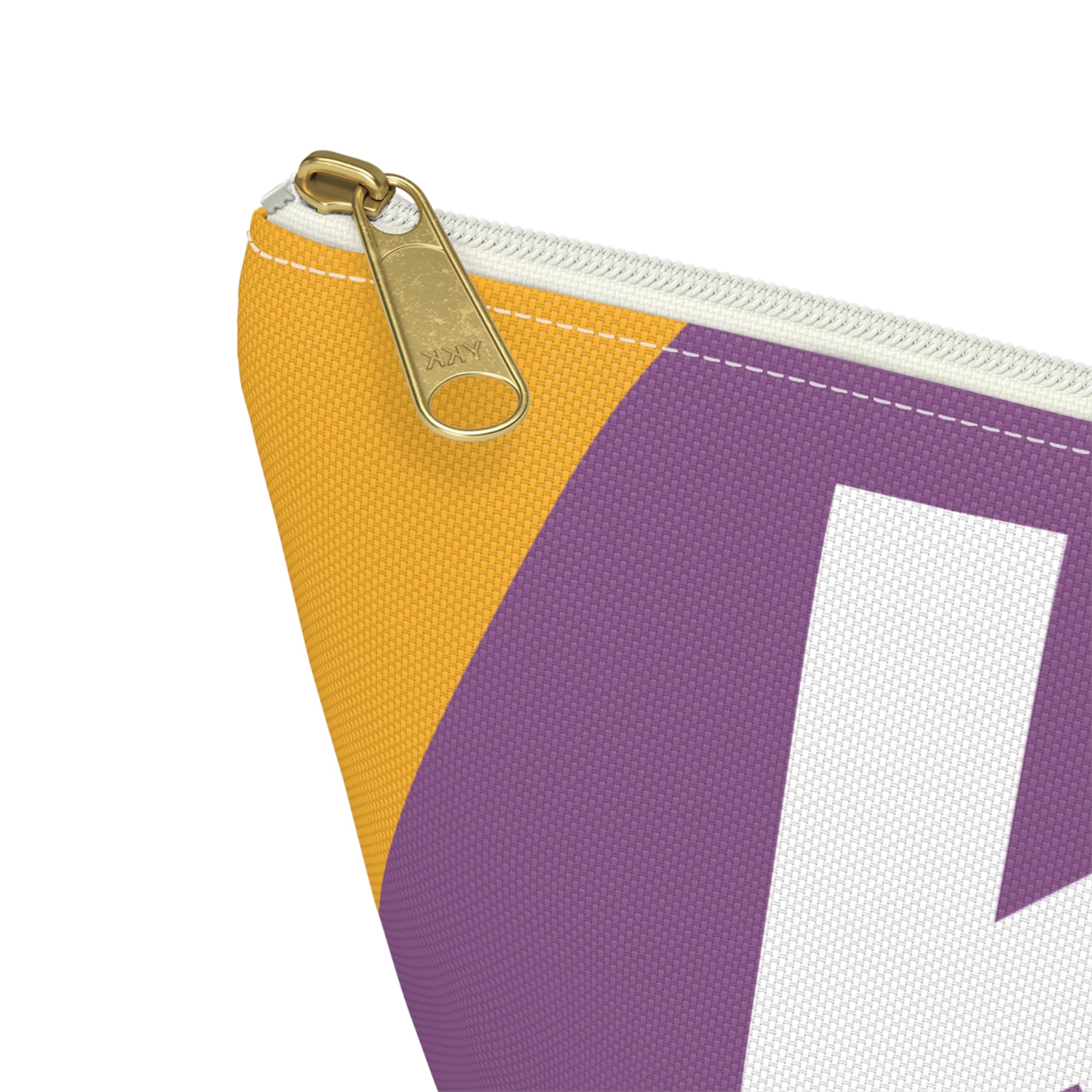 Colorblock Accessory Pouch — Monogram K T-Bottom Cosmetic Bag