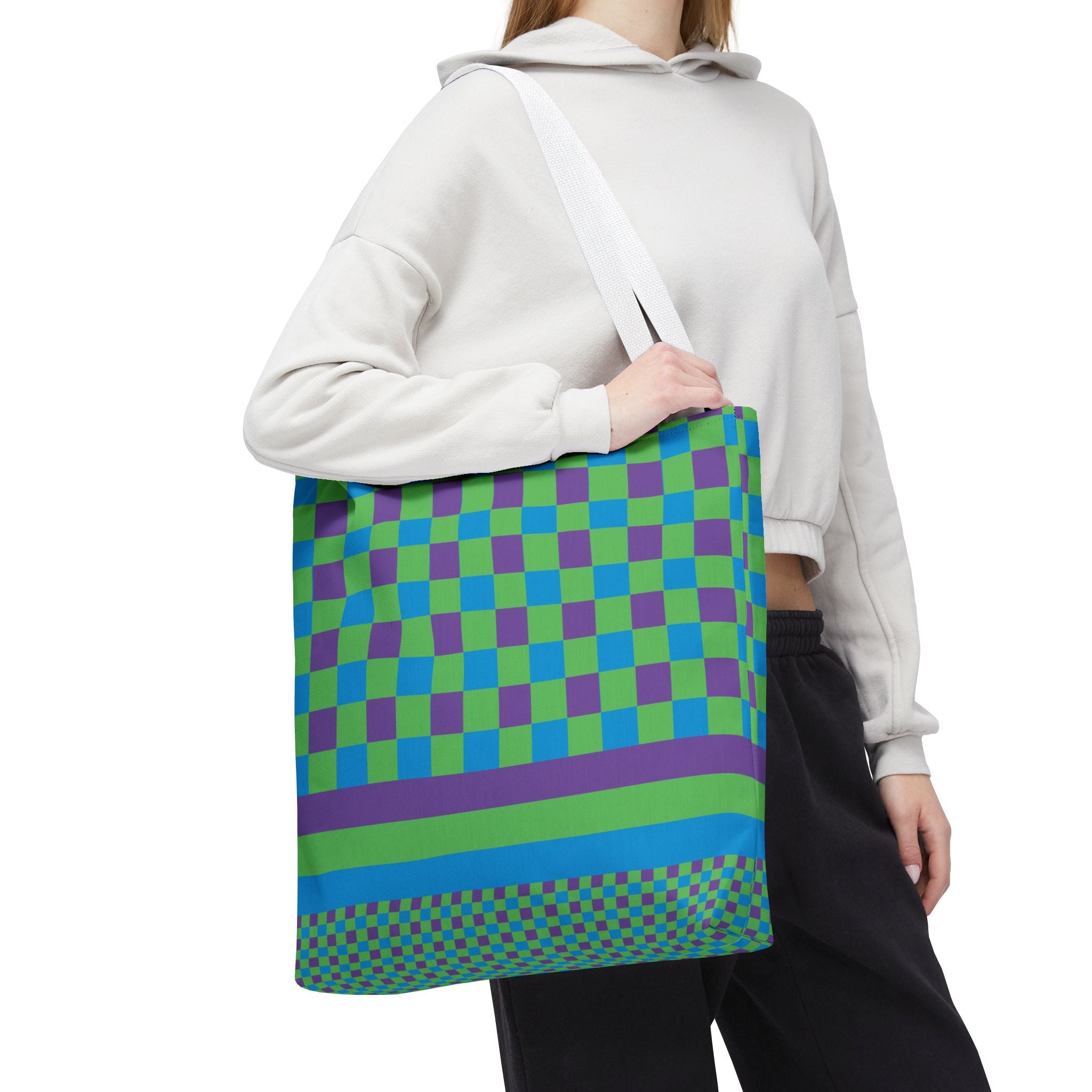 Colorblock Tote Bag