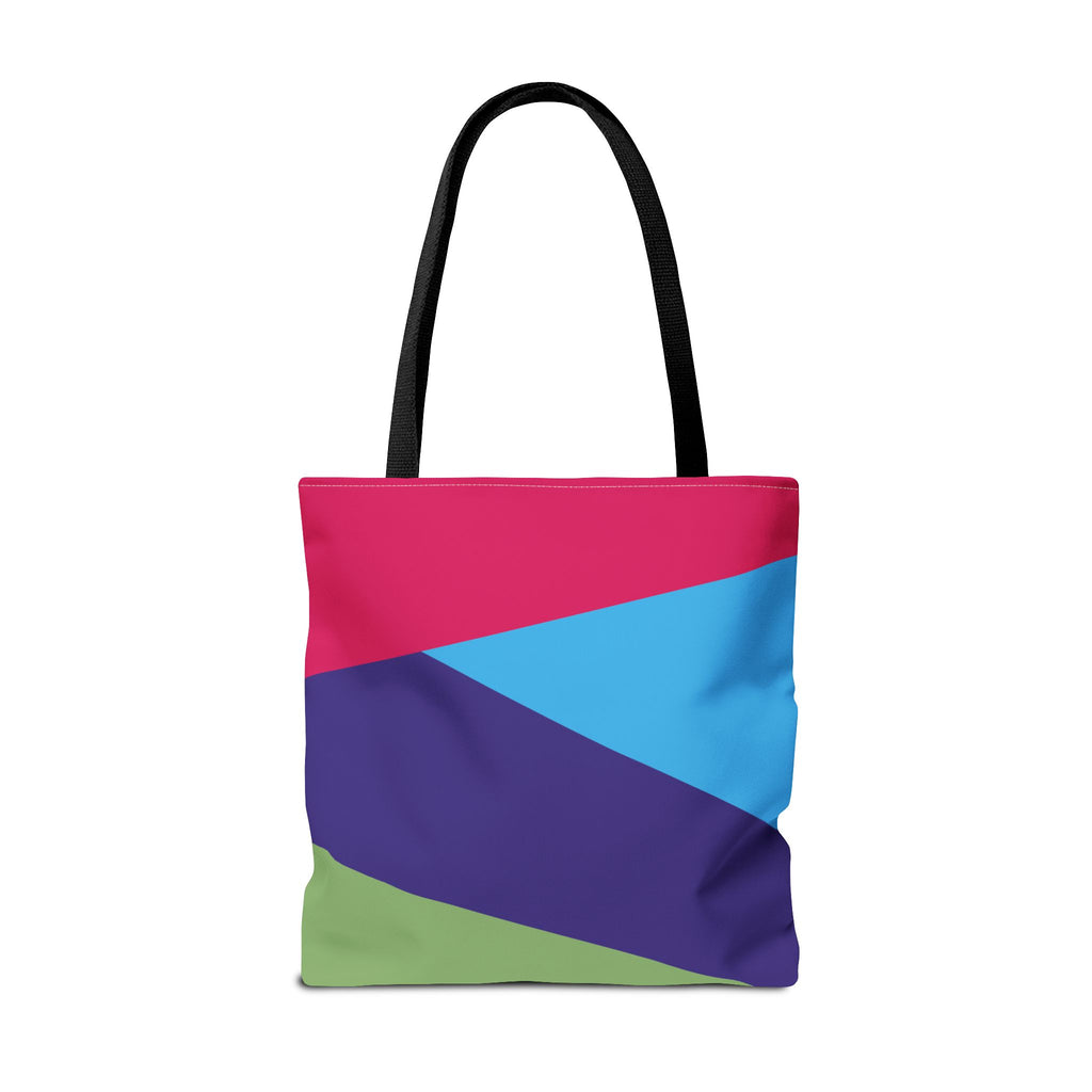 Colorblock Tote Bag