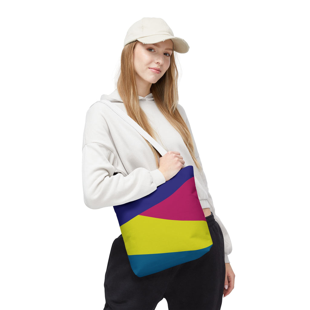 Colorblock Tote Bag