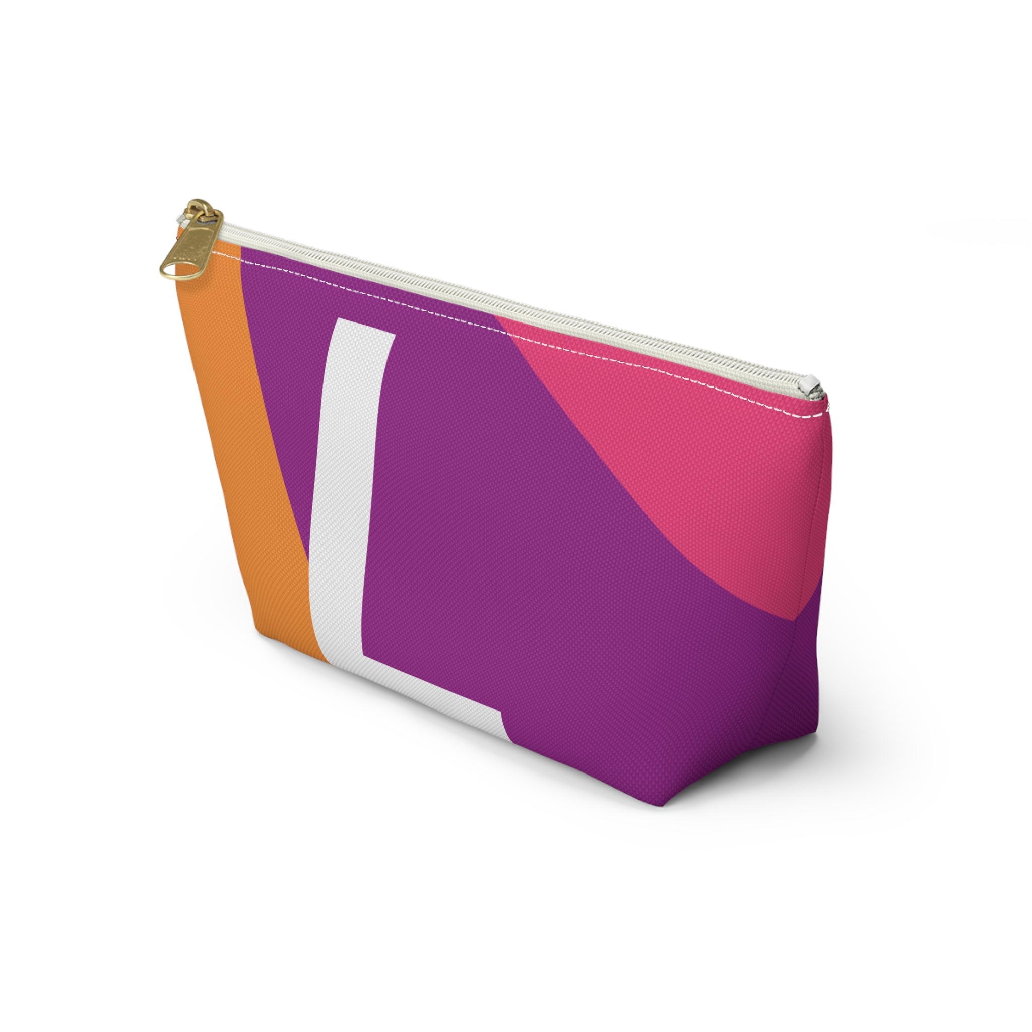 Colorblock Accessory Pouch — Monogram L T-Bottom Cosmetic Bag