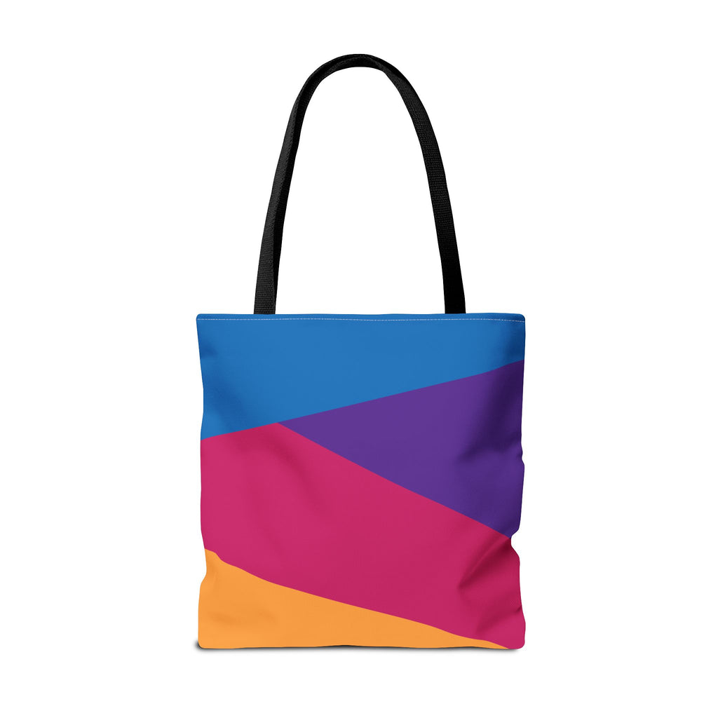 Colorblock Tote Bag