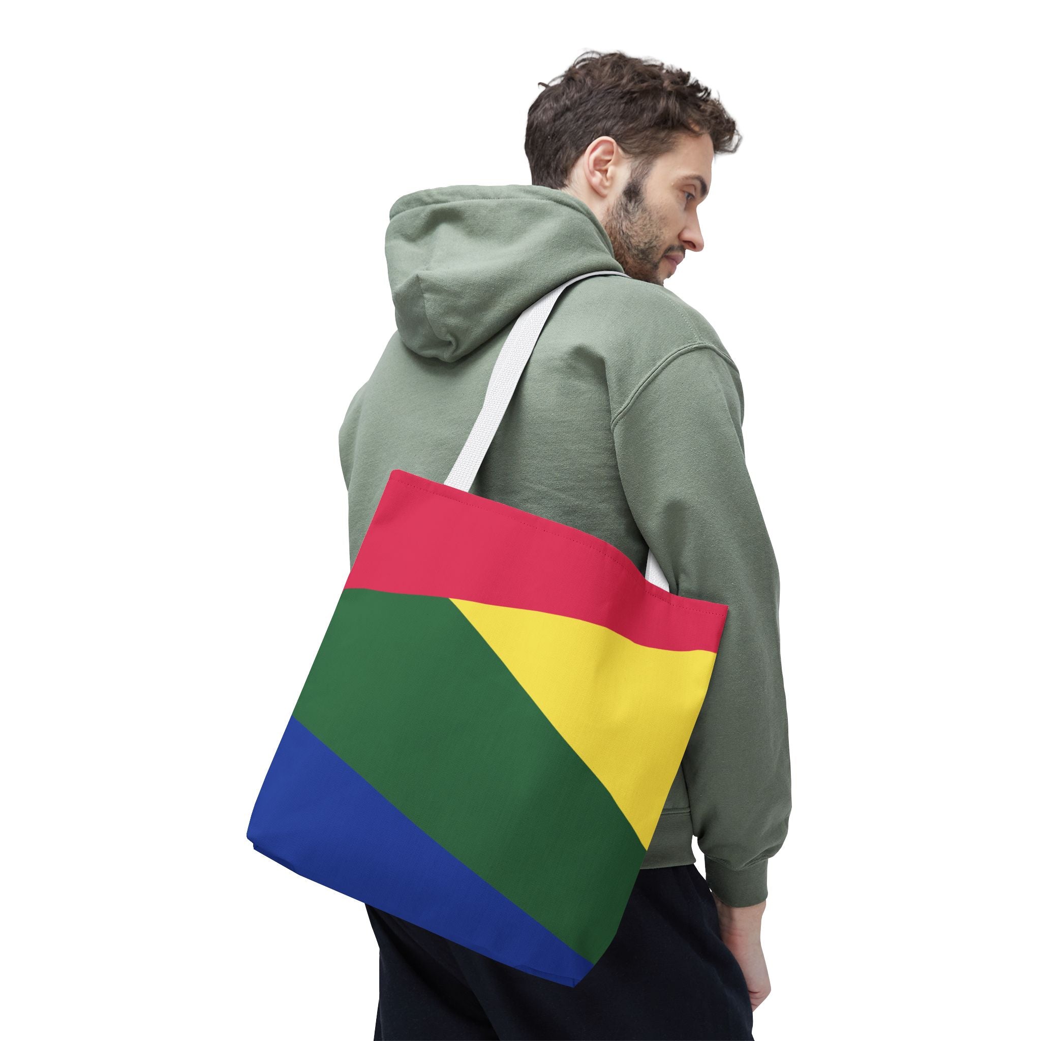 Colorblock Tote Bag