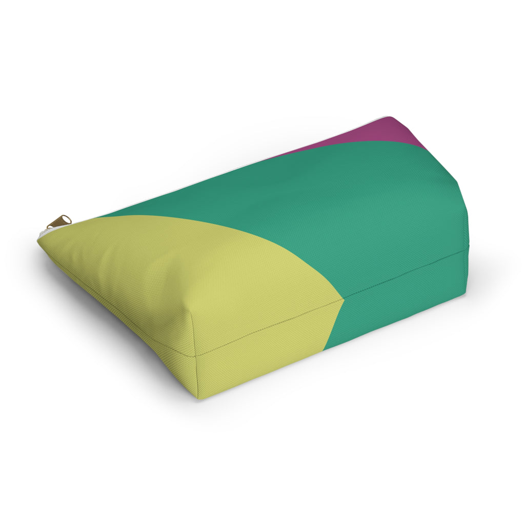 Colorblock Accessory Pouch