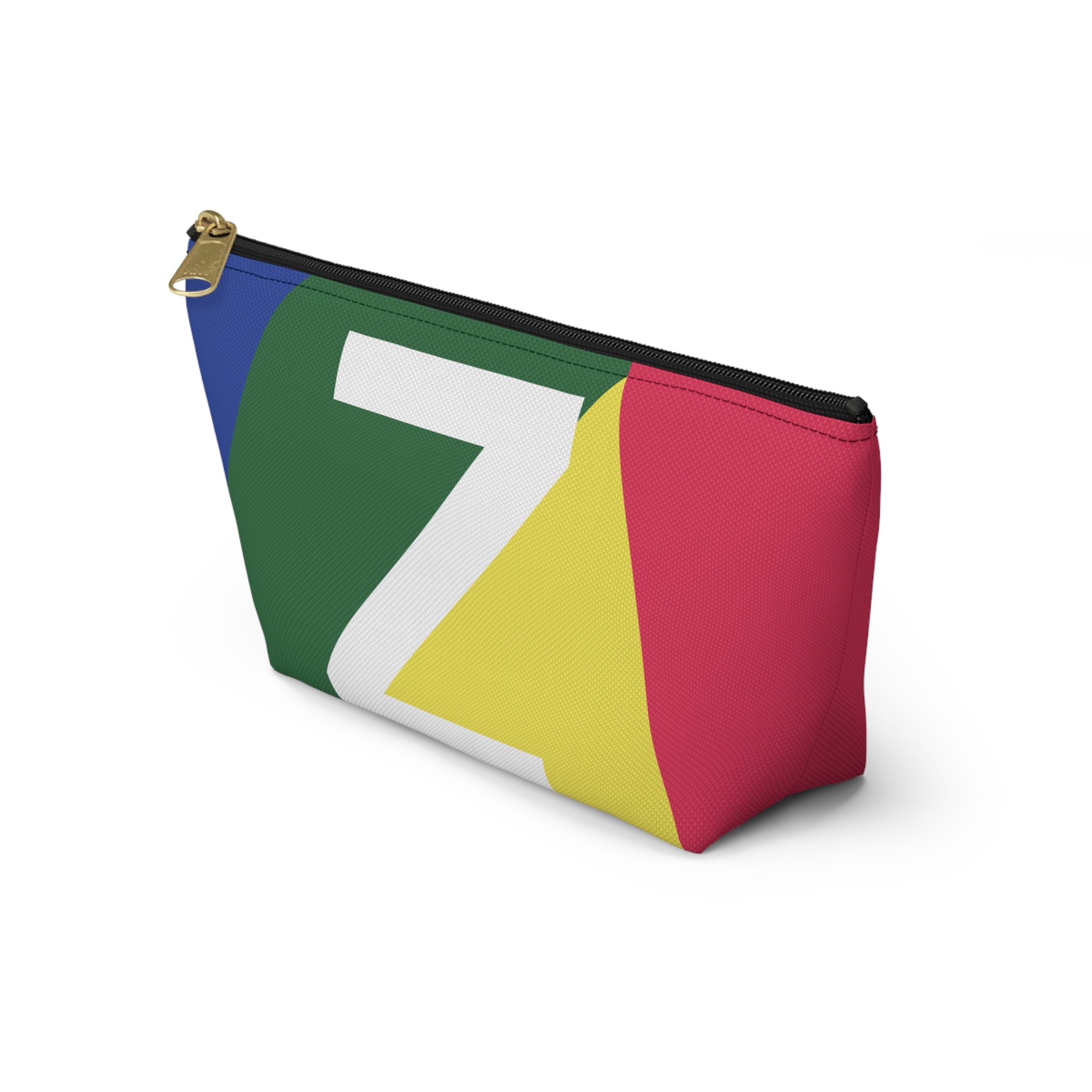 Colorblock Accessory Pouch — Monogram Z T-Bottom Cosmetic Bag