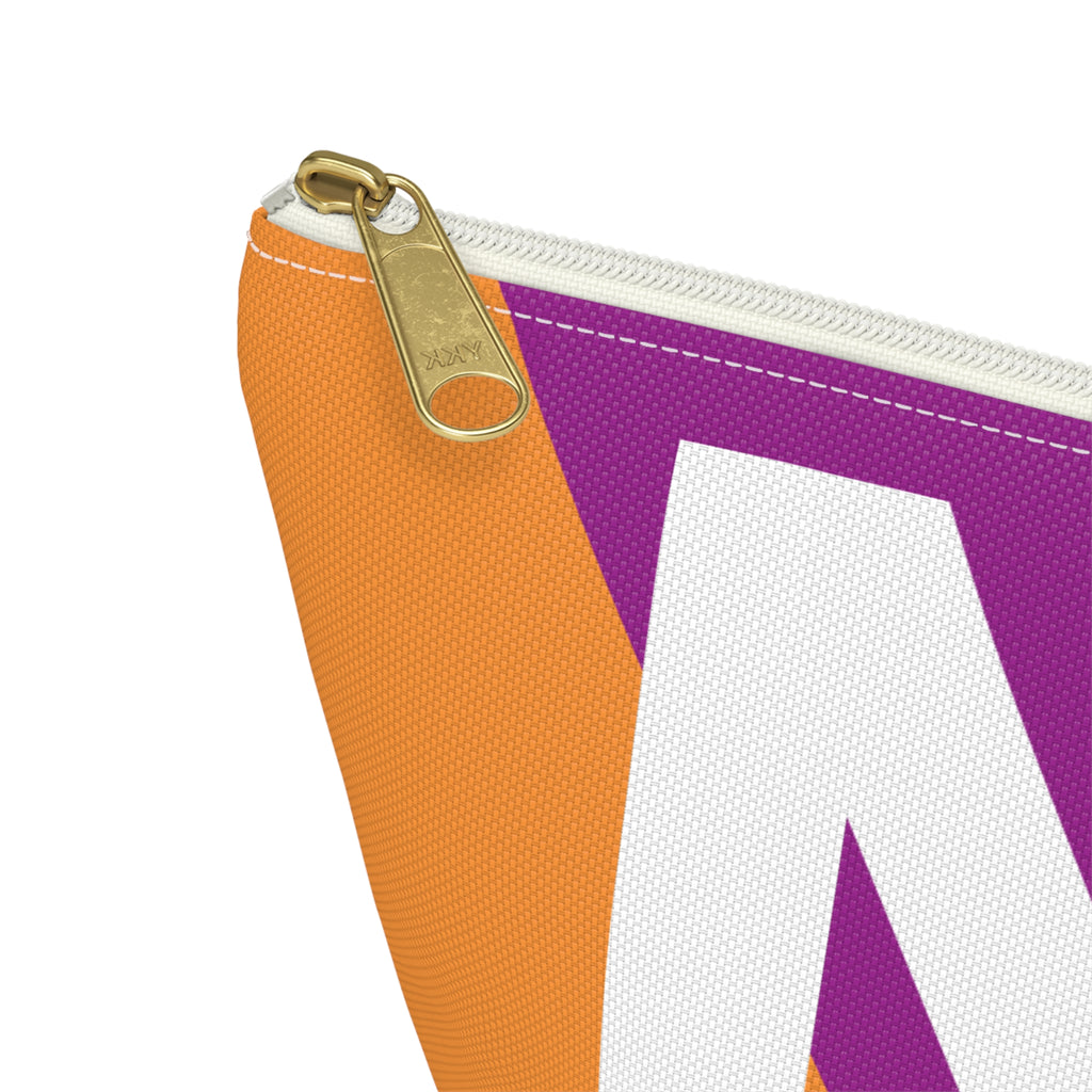 Colorblock Accessory Pouch — Monogram M T-Bottom Cosmetic Bag