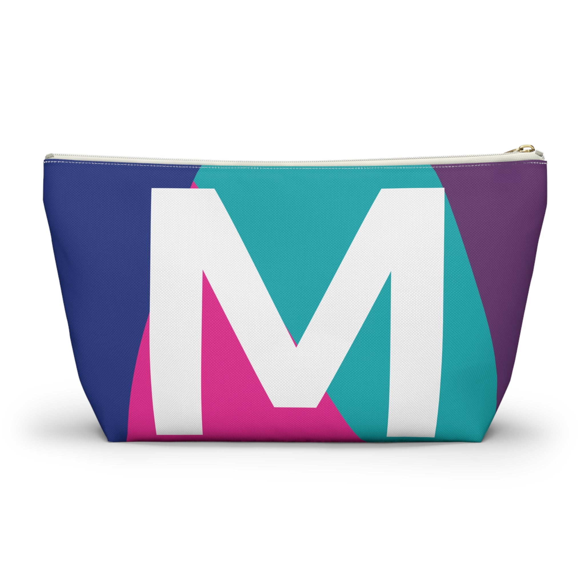 Colorblock Accessory Pouch — Monogram M T-Bottom Cosmetic Bag