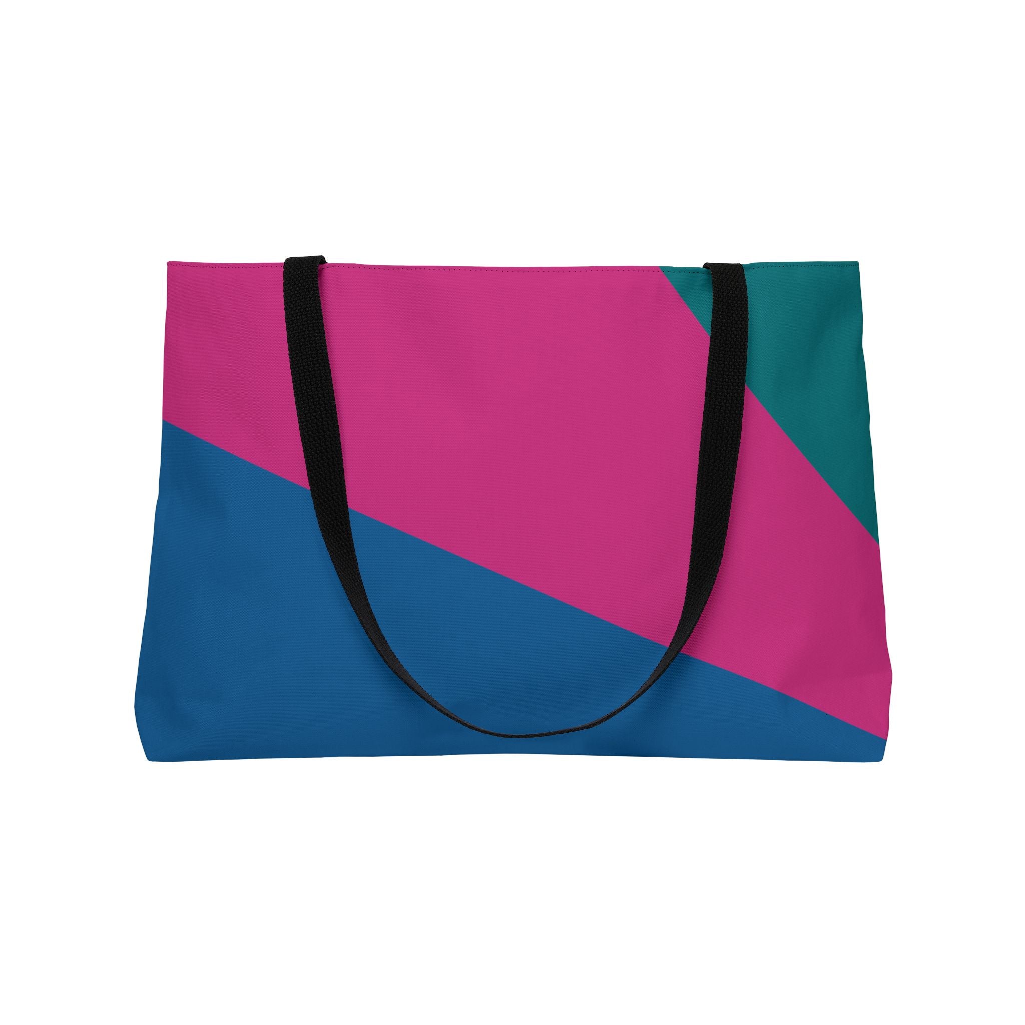 Colorblock Tote Bag
