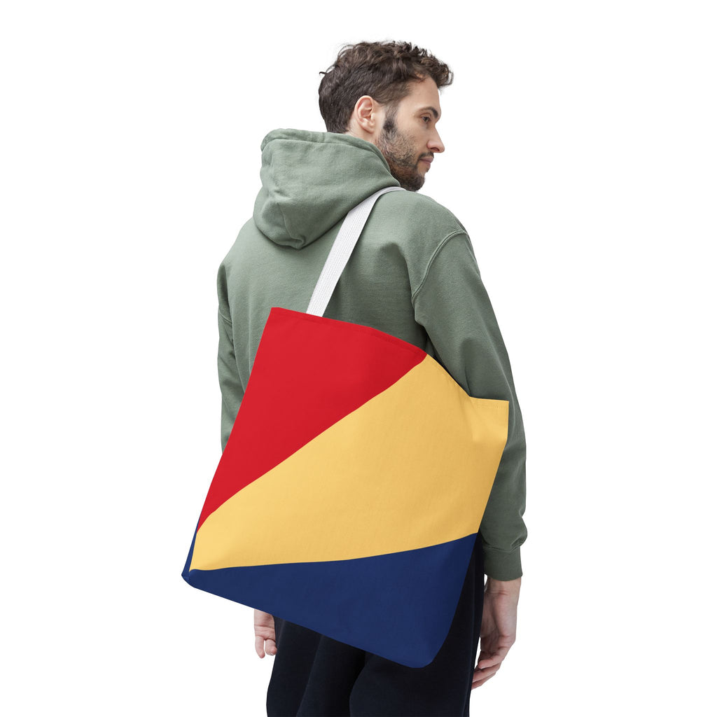 Colorblock Tote Bag