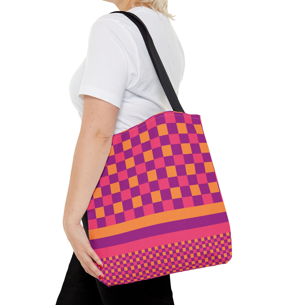 Colorblock Tote Bag