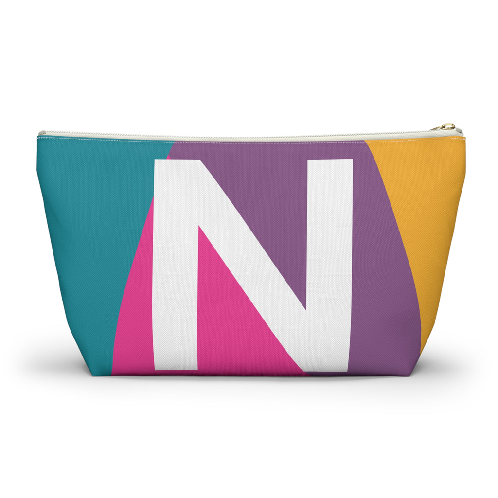 Colorblock Accessory Pouch — Monogram N T-Bottom Cosmetic Bag