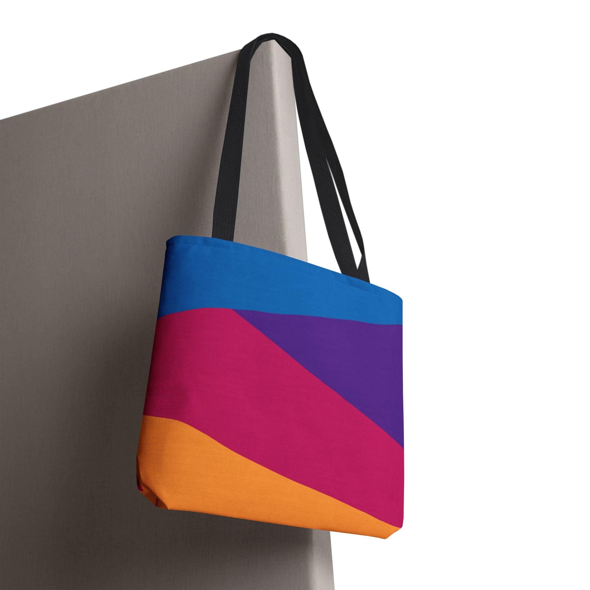 Colorblock Tote Bag