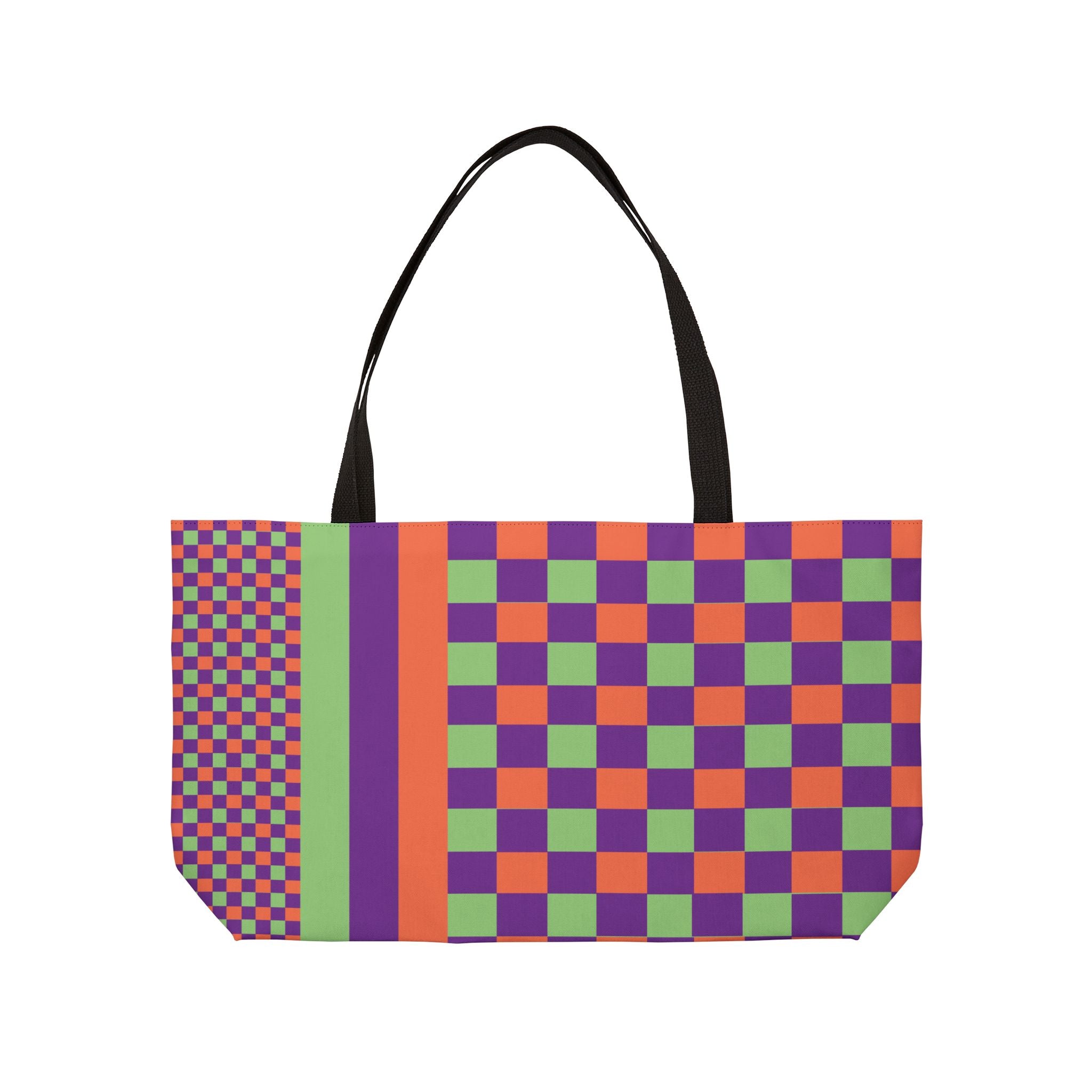 Colorblock Tote Bag