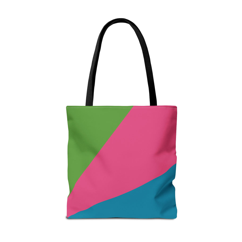 Colorblock Tote Bag