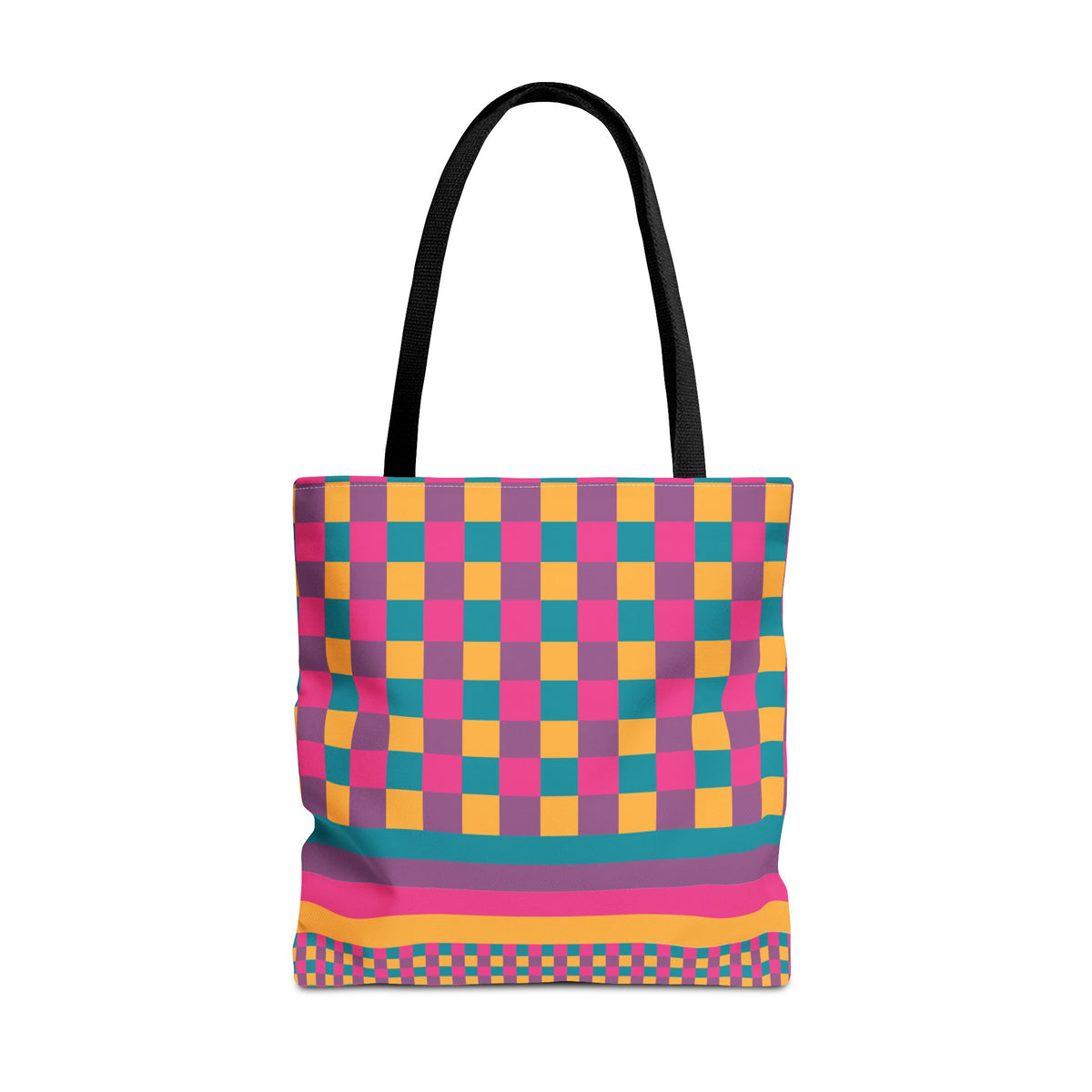 Colorblock Tote Bag