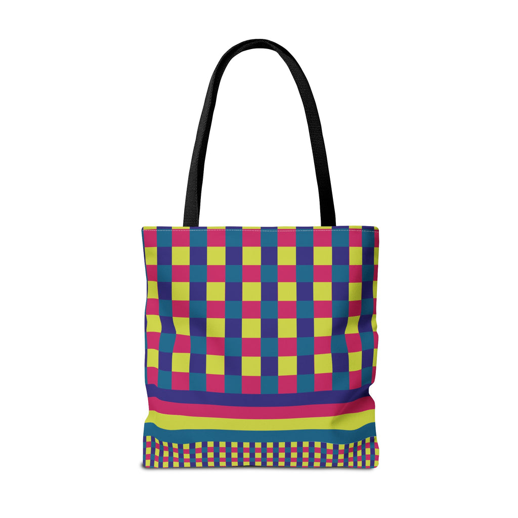 Colorblock Tote Bag