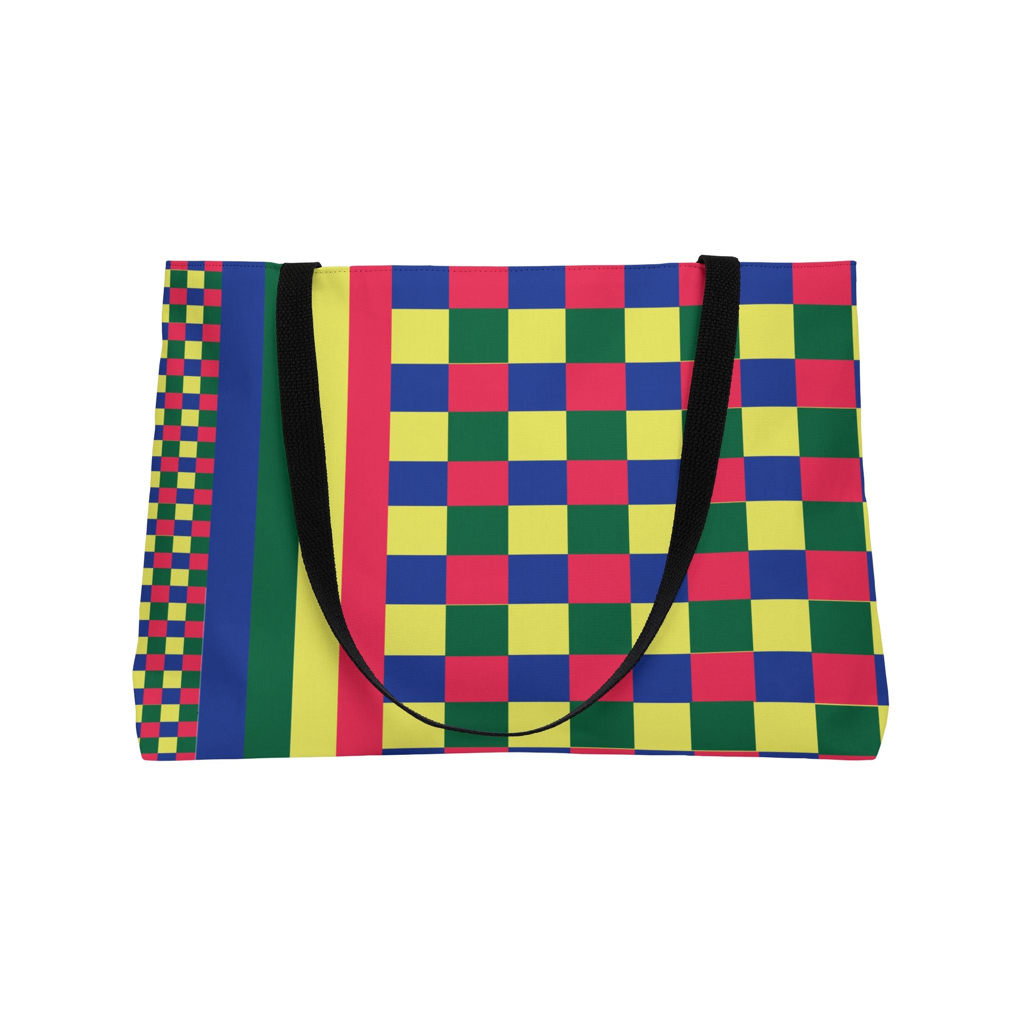 Colorblock Tote Bag