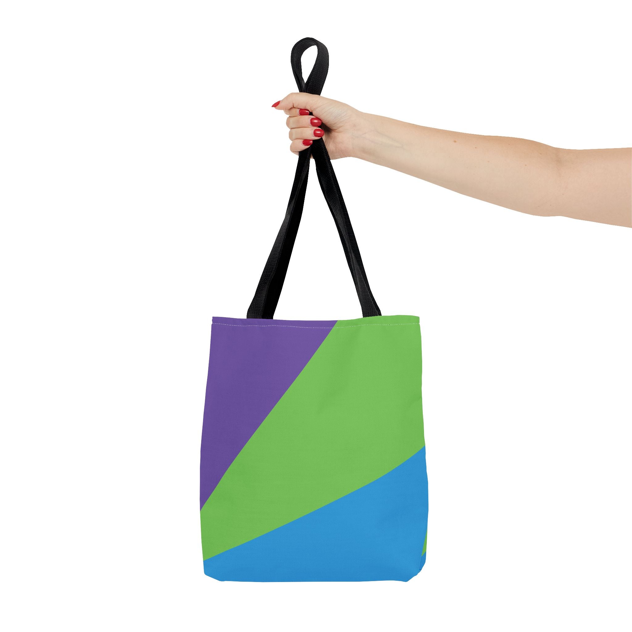 Colorblock Tote Bag